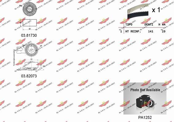 Autokit 04.5374PA - Водяний насос + комплект зубчатого ременя autozip.com.ua