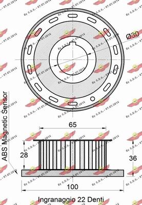 Autokit 03.82049 - Шестерня, колінчастий вал autozip.com.ua