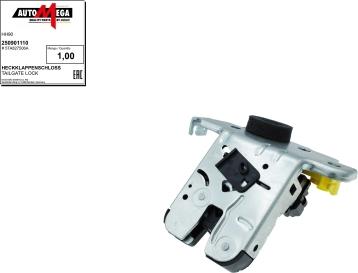 Automega 250901110 - Замок задніх дверей autozip.com.ua