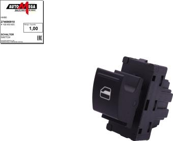 Automega 274690910 - Вимикач, стеклолод'емнік autozip.com.ua