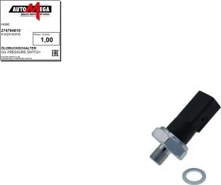 Automega 274764810 - Датчик, тиск масла autozip.com.ua
