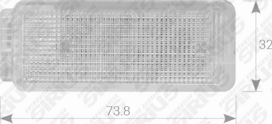 Automotive Accessori PLL-067 - Освітлення салону autozip.com.ua