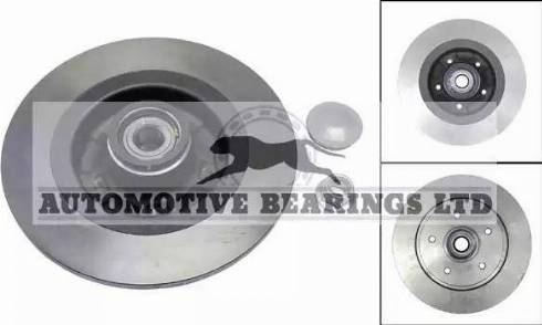 Automotive Bearings ABK1838 - Гальмівний диск autozip.com.ua
