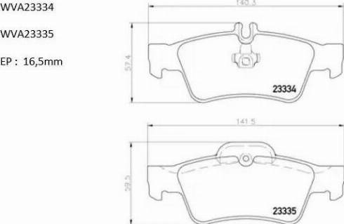 Automotor France ABP4318 - Гальмівні колодки, дискові гальма autozip.com.ua