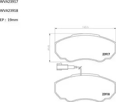 Automotor France ABP8061 - Гальмівні колодки, дискові гальма autozip.com.ua