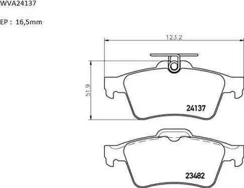 Automotor France ABP2014 - Гальмівні колодки, дискові гальма autozip.com.ua