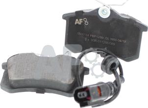 Automotor France PBP1299 - Гальмівні колодки, дискові гальма autozip.com.ua