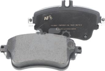 Automotor France PBP8521 - Гальмівні колодки, дискові гальма autozip.com.ua