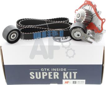 Automotor France STK4980 - Водяний насос + комплект зубчатого ременя autozip.com.ua