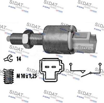 Autoteam E140118 - Вимикач, привід зчеплення (Tempomat) autozip.com.ua