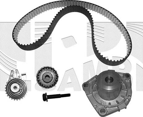 Autoteam KATW1578 - Водяний насос + комплект зубчатого ременя autozip.com.ua