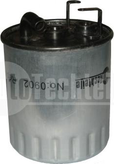 AUTOTECHTEILE 100 0902 - Паливний фільтр autozip.com.ua
