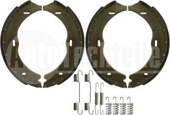 AUTOTECHTEILE 100 4248 - Комплект гальм, ручник, парковка autozip.com.ua