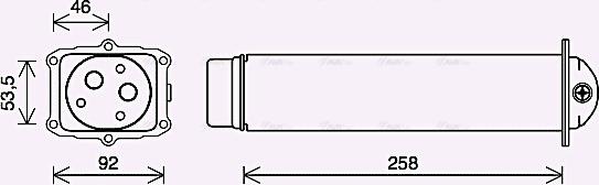 Ava Quality Cooling AI4416 - Интеркулер autozip.com.ua