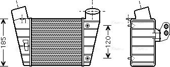 Ava Quality Cooling AI 4208 - Интеркулер autozip.com.ua