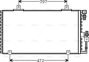 AVA AI5106 - Конденсатор, кондиціонер autozip.com.ua