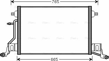 AVA AI 5264 - Конденсатор, кондиціонер autozip.com.ua