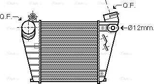 Ava Quality Cooling AIA4200 - Интеркулер autozip.com.ua