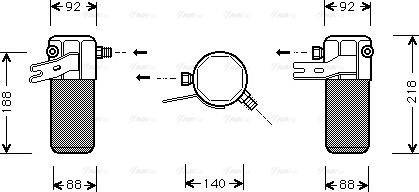AVA AI D012 - Осушувач, кондиціонер autozip.com.ua