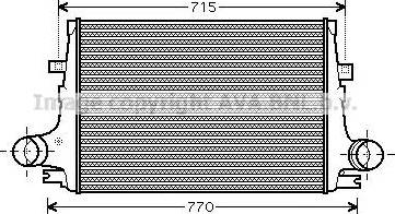 Ava Quality Cooling AL 4096 - Интеркулер autozip.com.ua