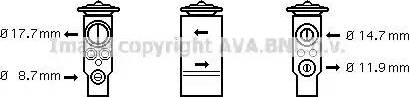 Ava Quality Cooling AL 1105 - Розширювальний клапан, кондиціонер autozip.com.ua