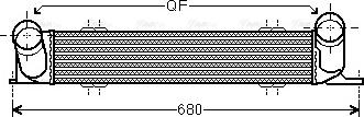 Ava Quality Cooling BW 4378 - Интеркулер autozip.com.ua