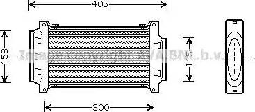 Ava Quality Cooling BW 4262 - Интеркулер autozip.com.ua