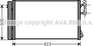 Ava Quality Cooling BW5296D - Конденсатор, кондиціонер autozip.com.ua