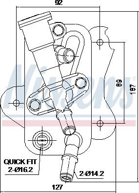 AVA BW3660 - Масляний радіатор, автоматична коробка передач autozip.com.ua