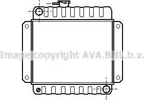 Ava Quality Cooling BW 2002 - Радіатор, охолодження двигуна autozip.com.ua