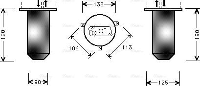 Ava Quality Cooling BW D221 - Осушувач, кондиціонер autozip.com.ua