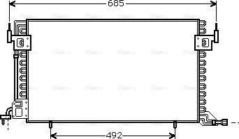 Ava Quality Cooling CN 5100 - Конденсатор, кондиціонер autozip.com.ua