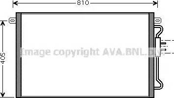 Ava Quality Cooling CR 5075 - Конденсатор, кондиціонер autozip.com.ua