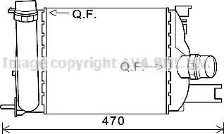 Ava Quality Cooling DA4013 - Интеркулер autozip.com.ua