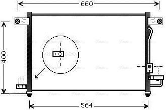 Ava Quality Cooling DW5061D - Конденсатор, кондиціонер autozip.com.ua