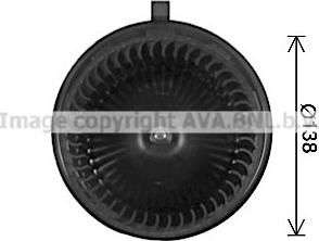 Ava Quality Cooling DW8441 - Електродвигун, вентиляція салону autozip.com.ua