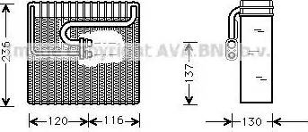 Ava Quality Cooling DW V035 - Випарник, кондиціонер autozip.com.ua