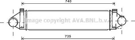 Ava Quality Cooling FD4494 - Интеркулер autozip.com.ua