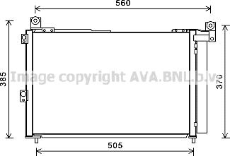 Ava Quality Cooling FD5486D - Конденсатор, кондиціонер autozip.com.ua