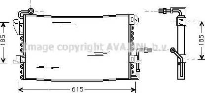 Ava Quality Cooling FD 5175 - Конденсатор, кондиціонер autozip.com.ua