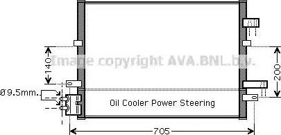 Ava Quality Cooling FD 5377 - Конденсатор, кондиціонер autozip.com.ua