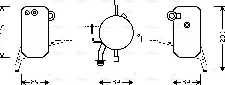 AVA FDD119 - Осушувач, кондиціонер autozip.com.ua