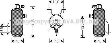 AVA FD D342 - Осушувач, кондиціонер autozip.com.ua