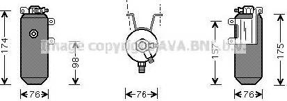 Ava Quality Cooling FD D333 - Осушувач, кондиціонер autozip.com.ua