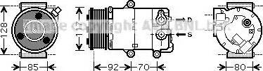 Ava Quality Cooling FD K415 - Компресор, кондиціонер autozip.com.ua