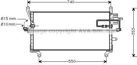 Ava Quality Cooling FT5178D - Конденсатор, кондиціонер autozip.com.ua