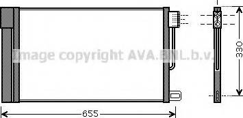 Ava Quality Cooling FTA5314 - Конденсатор, кондиціонер autozip.com.ua