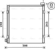 Ava Quality Cooling HD5249 - Конденсатор, кондиціонер autozip.com.ua