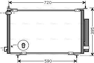 AVA HD5201D - Конденсатор, кондиціонер autozip.com.ua