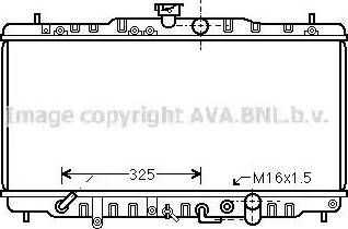 Ava Quality Cooling HD 2056 - Радіатор, охолодження двигуна autozip.com.ua